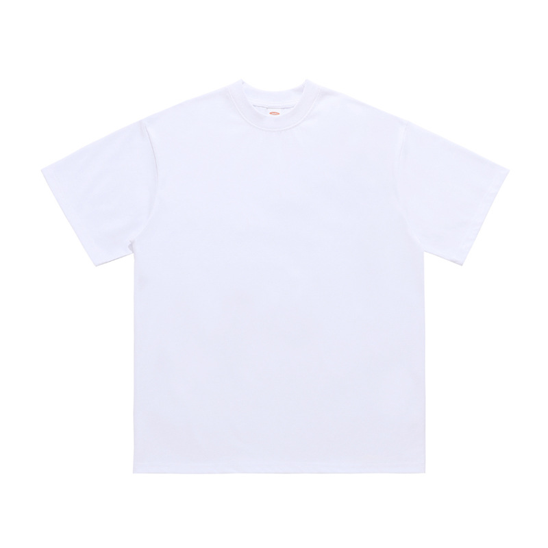 Cool short-sleeved loose basic base T-shirt for men 23