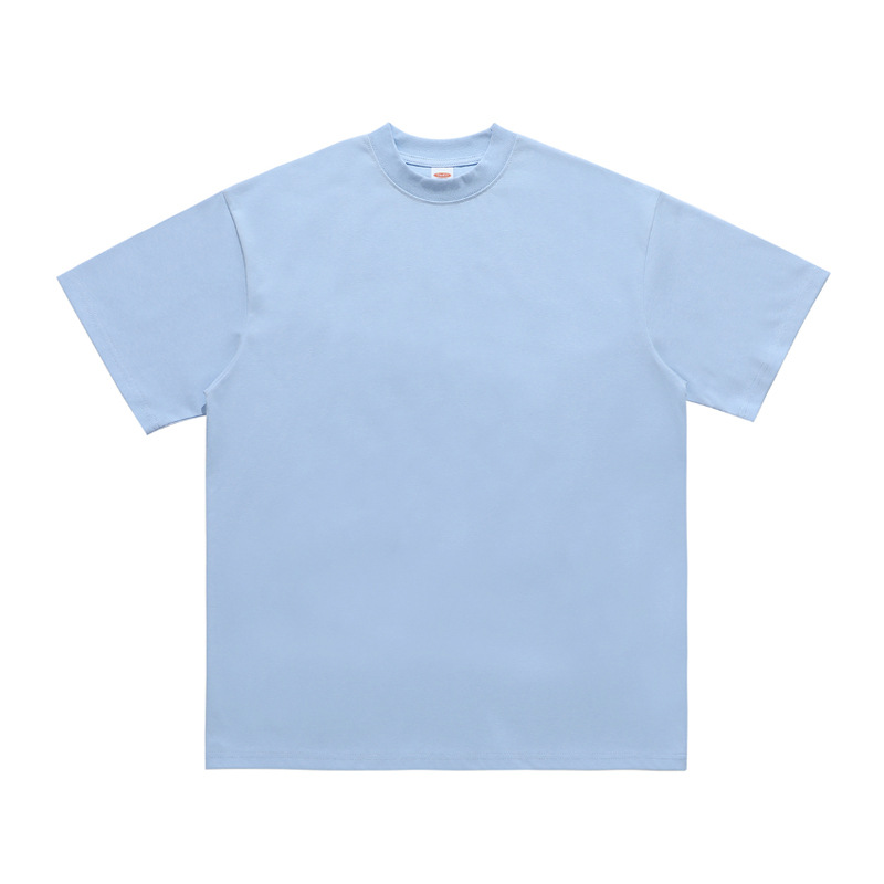 Cool short-sleeved loose basic base T-shirt for men 24