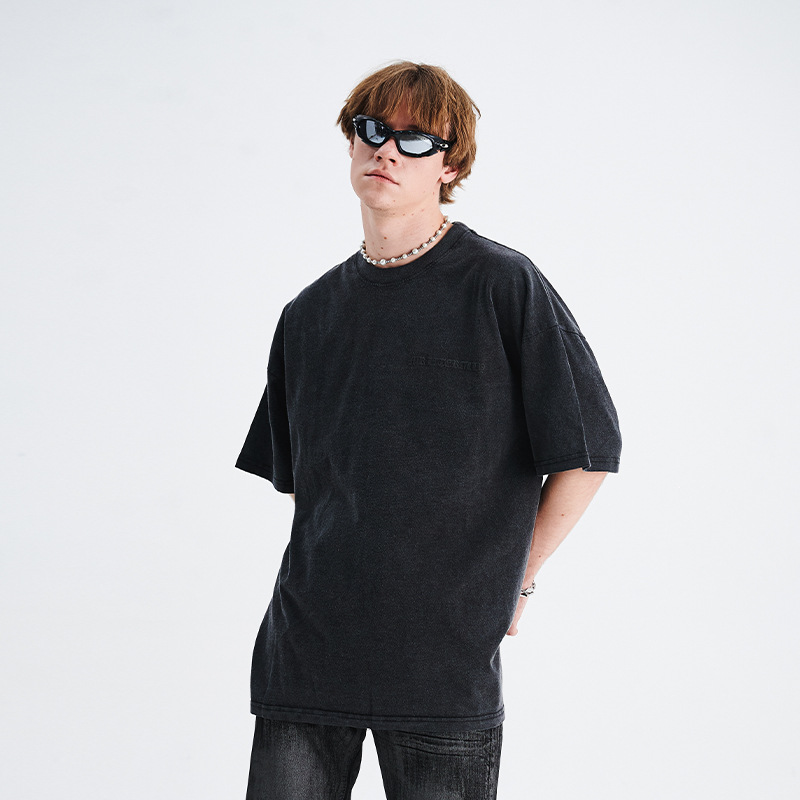 Foam printed short sleeve T-shirt man 33