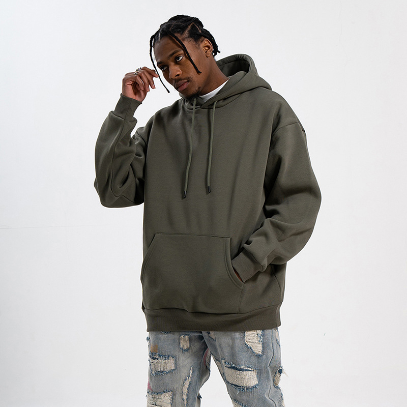 Plush hoodie jacket retro American style loose sweatshirt 28