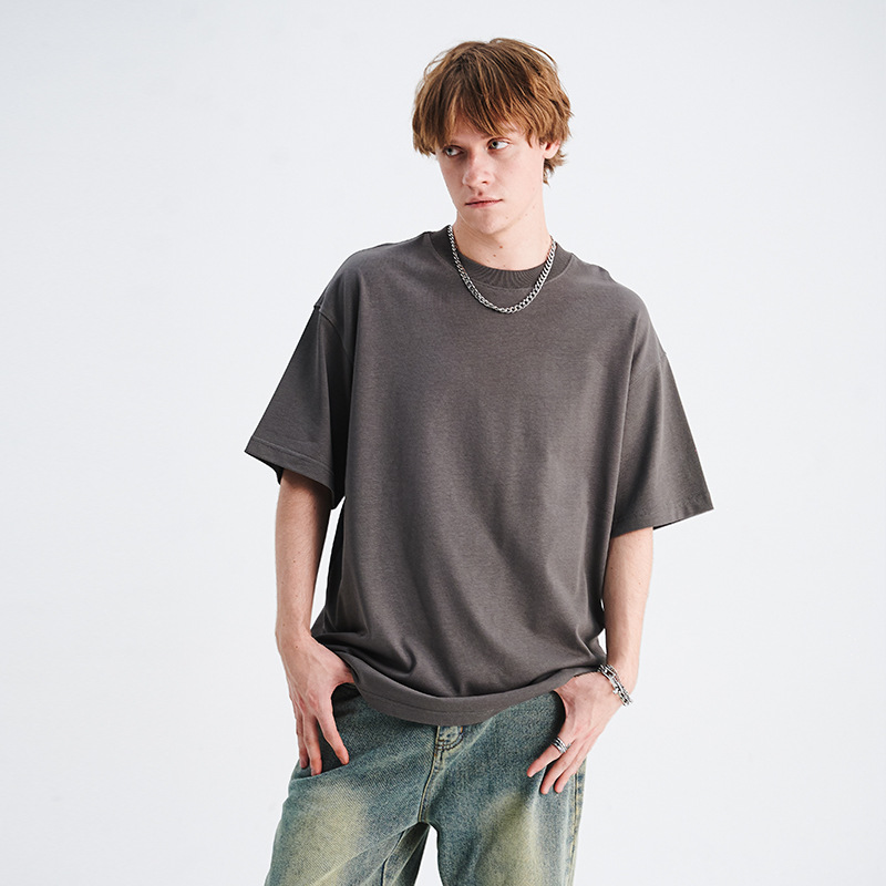 Round neck niche inner layer for men 4