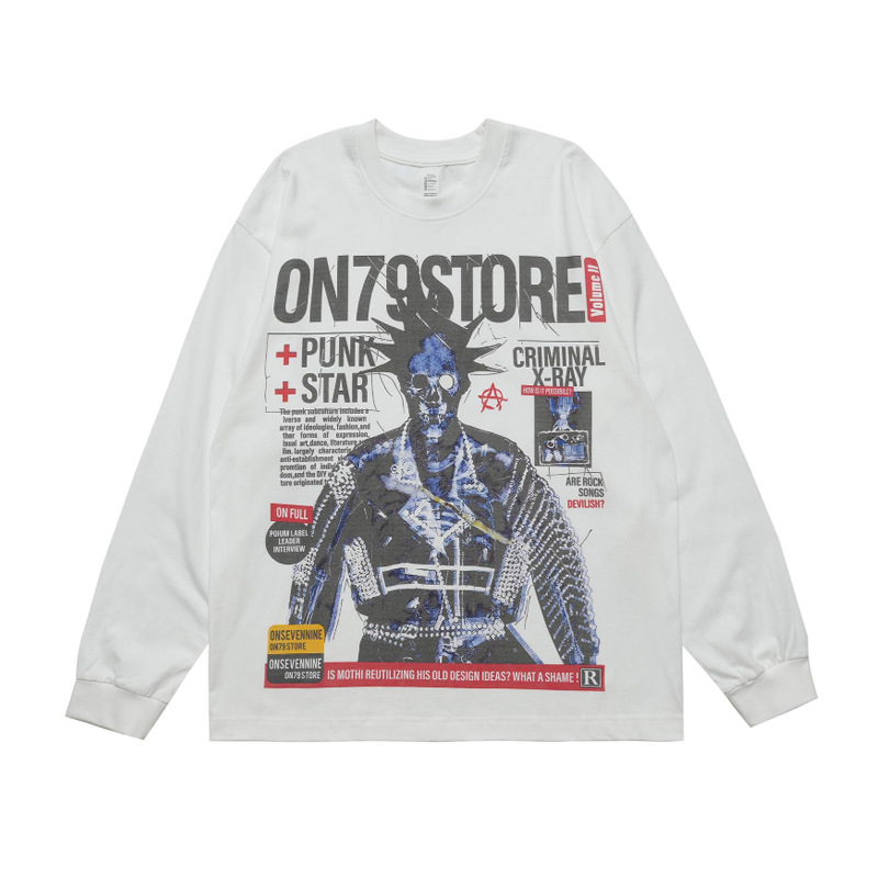 American retro casual T-shirt 68