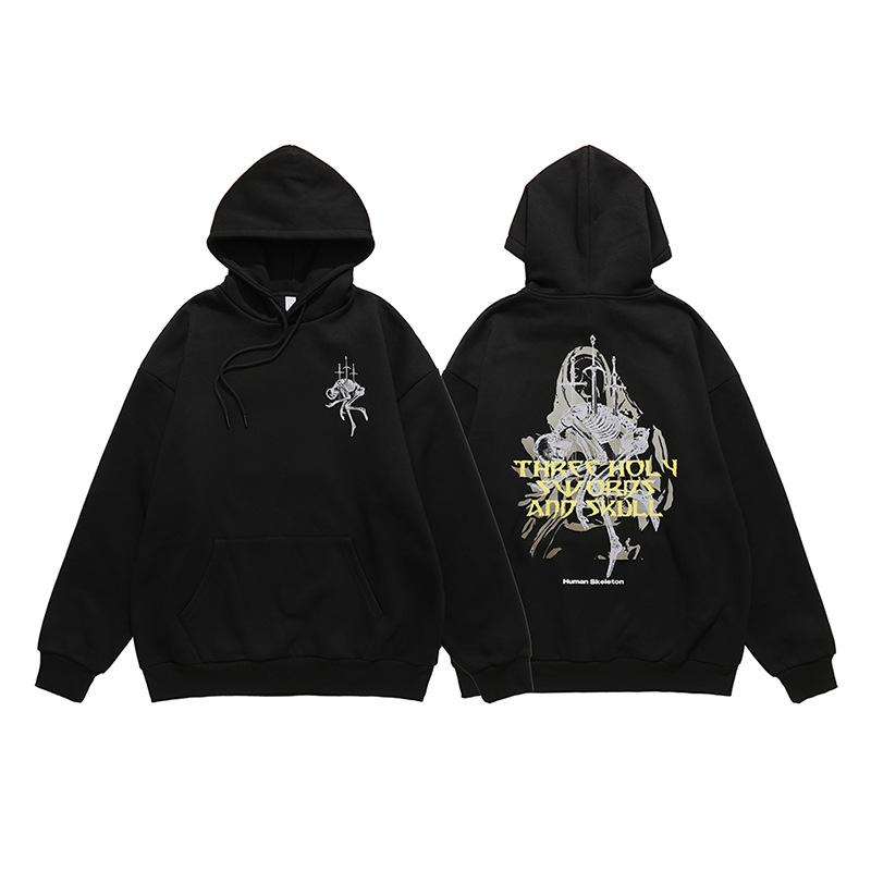 men's printed hooded sweatshirt 91