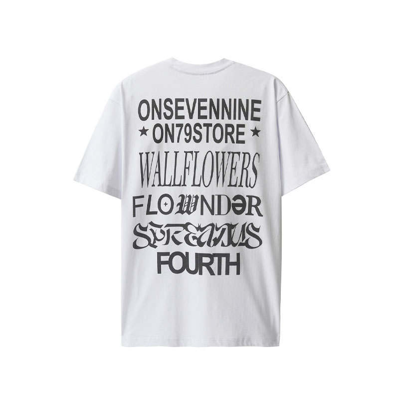 Heavy casual short sleeve T-shirt for men 121